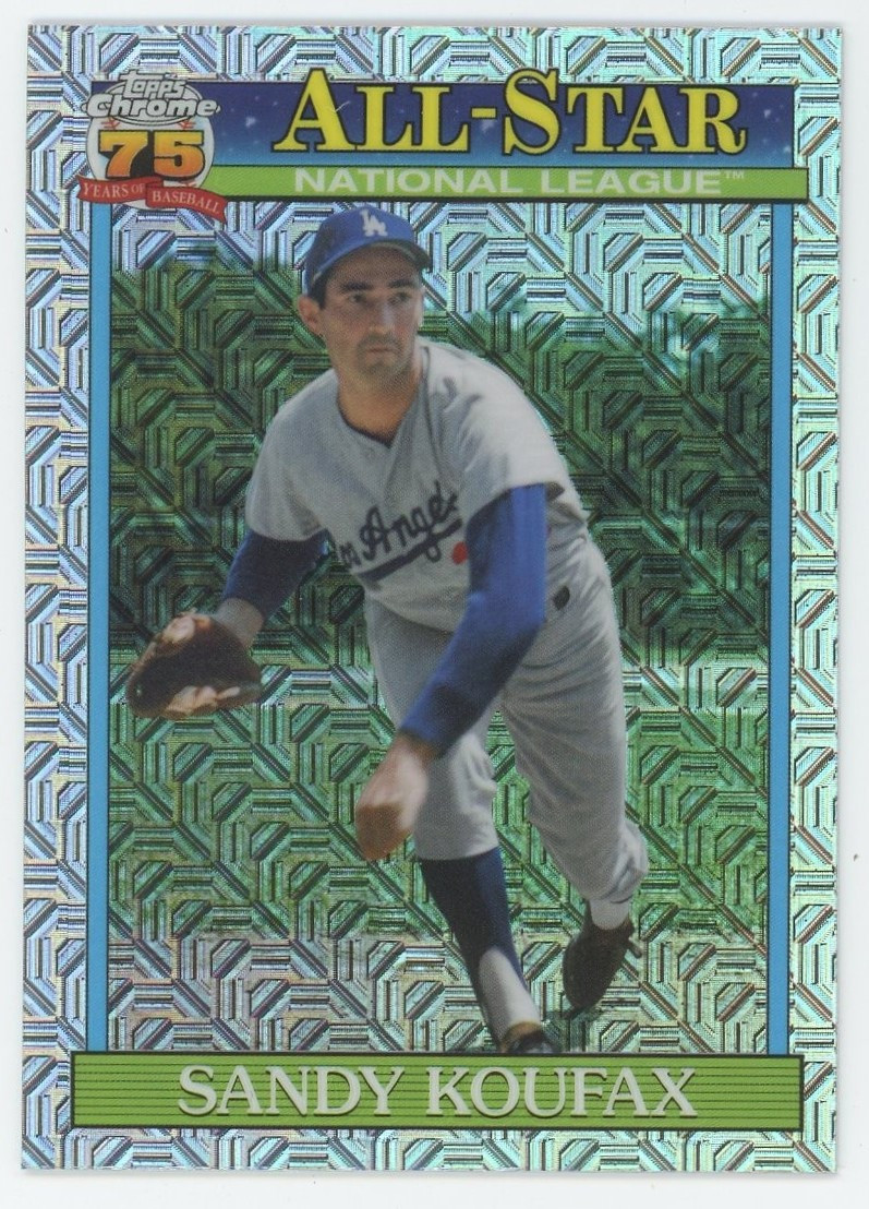 MLB 2026 Topps Series 2 Baseball 1991 Chrome Mojo Sandy Koufax #91ASC-2、ToyWiz、kayou