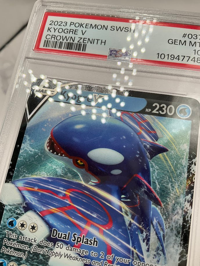 Kyogre V Pokemon Crown Zenith #037 PSA 10、Collector Store LLC Gaming、kayou
