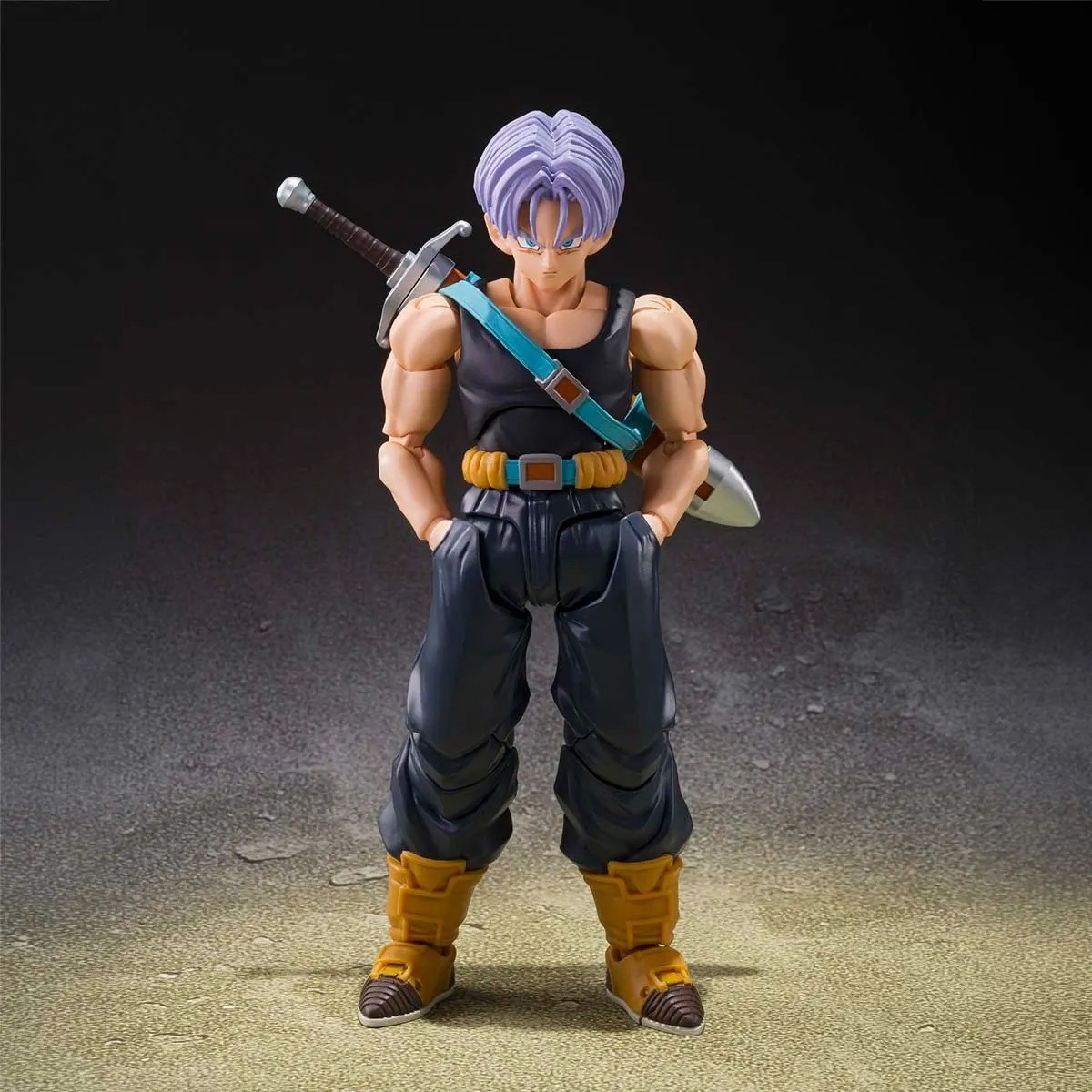 Tamashii Nations Dragon Ball Z S.H.Figuarts Trunks (Z-Fighters) 5.5-Inch Collectable Figure Group Base Ver. B Limited Edition (Pre-Order ships April)、ToyWiz、kayou