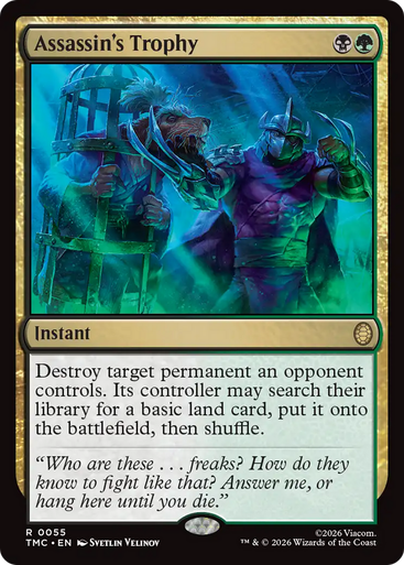 Assassin's Trophy (Surge Foil) | Teenage Mutant Ninja Turtles Eternal、Magic: The Gathering、kayou