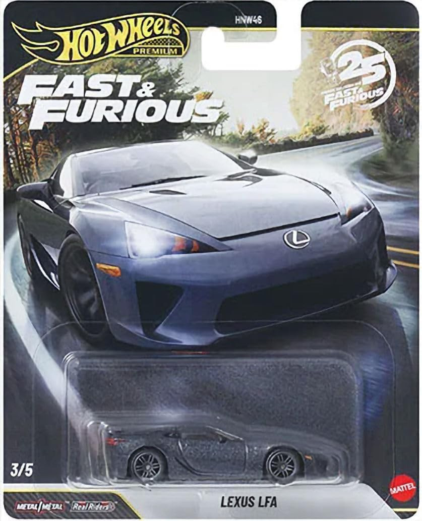 Hot Wheels Premium 25 Years of Fast & Furious Lexus LFA Die Cast Car、ToyWiz、kayou