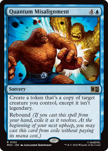 Quantum Misalignment (Surge Foil) | Marvel Super Heroes Commander、Magic: The Gathering、kayou