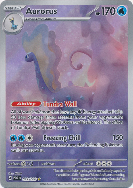 ME Perfect Order 092/088 Aurorus (Illustration Rare)、Pokemon、kayou