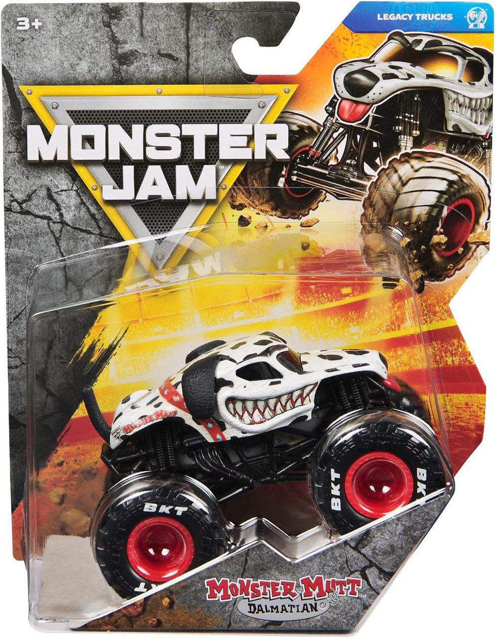 Monster Jam Legacy Trucks Series 45 Monster Mutt Dalmatian Diecast Car、ToyWiz、kayou