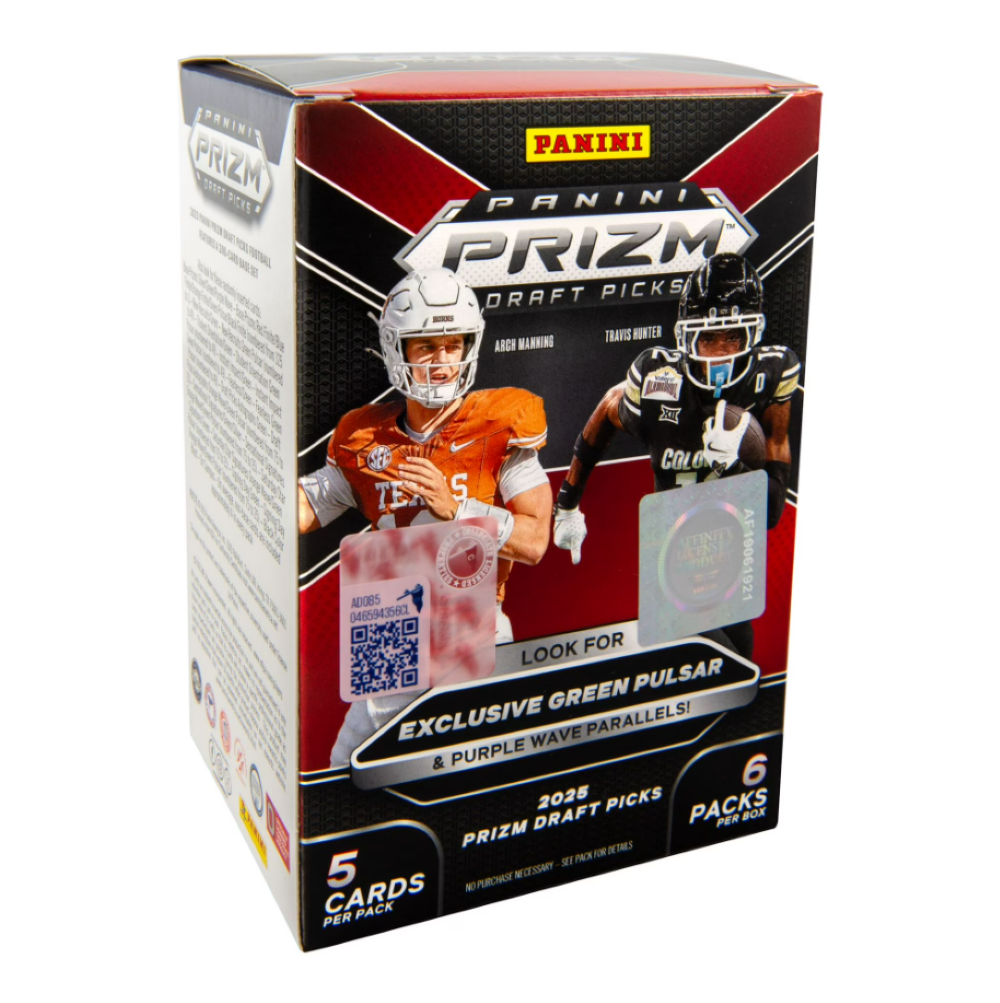 2025 Panini Prizm Draft Picks Collegiate Football Blaster Box、Panini、kayou