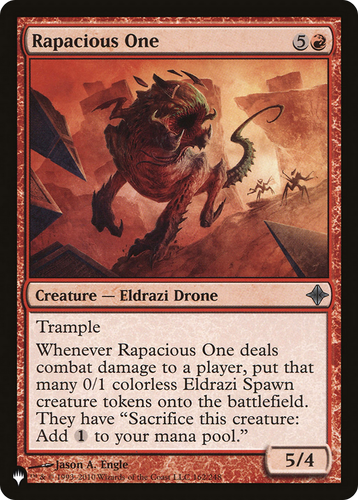 Rapacious One (LIST-162/248) - The List、Wizards of the Coast、kayou