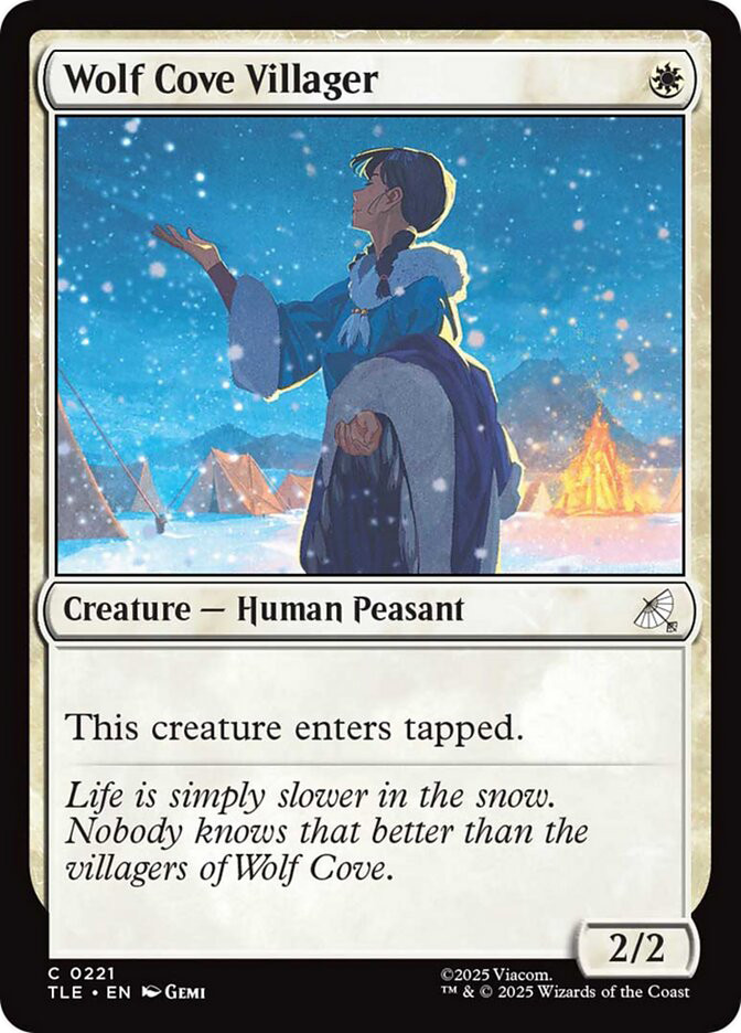 Wolf Cove Villager、Magic: The Gathering、kayou