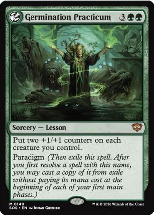 Germination Practicum (SOS-149) - Secrets of Strixhaven Foil、Wizards of the Coast、kayou