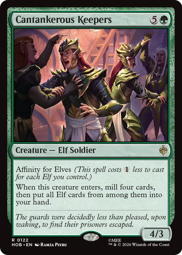 Cantankerous Keepers (Foil) | The Hobbit、Magic: The Gathering、kayou