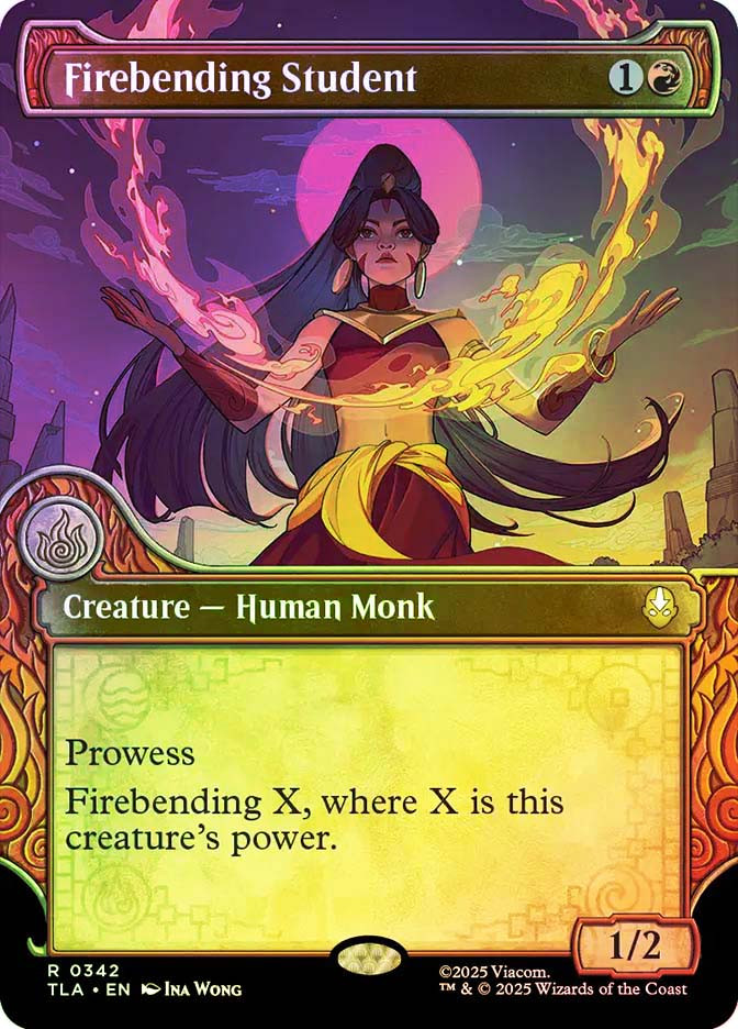 Firebending Student (TLA2-342)、Magic: The Gathering、kayou