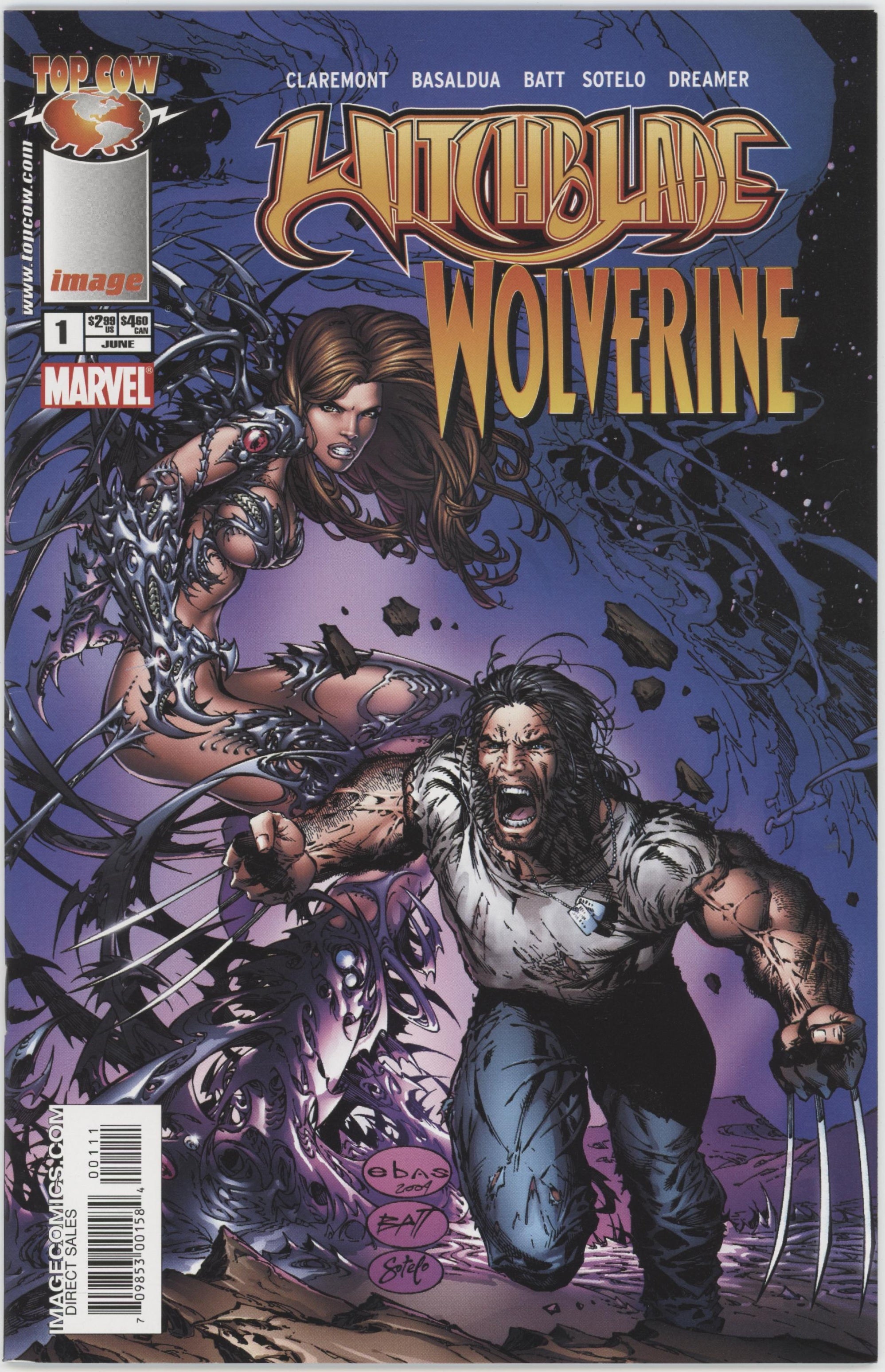 Witchblade Wolverine (2004) #1A、Collector Store LLC - Comics、kayou