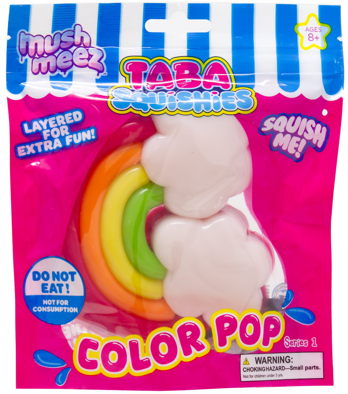 MushMeez Taba Squishies Color Pop Rainbow Squeeze Toy、ToyWiz、kayou