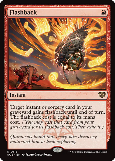 Flashback (Foil) | Secrets of Strixhaven、Magic: The Gathering、kayou