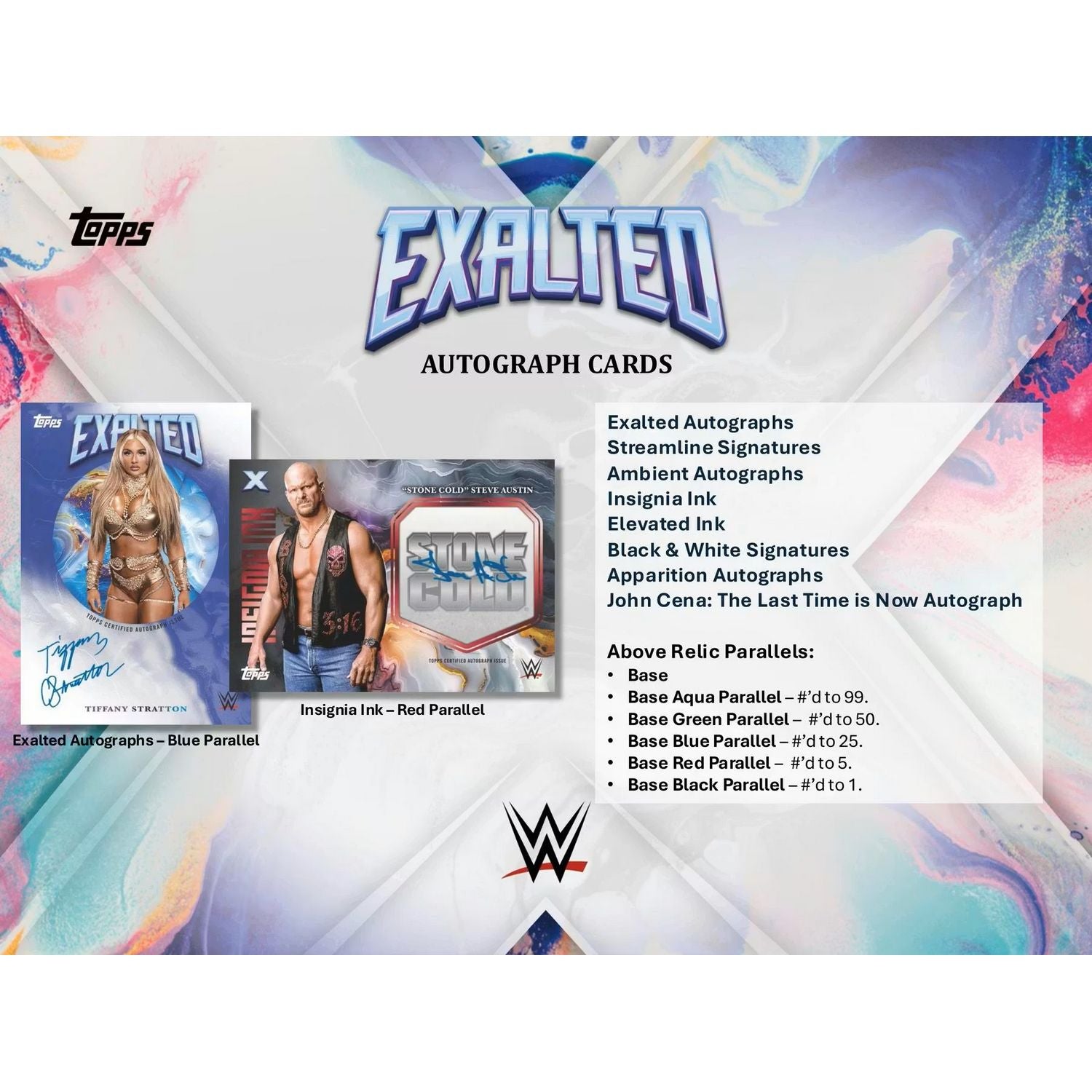 2025 Topps WWE Exalted Hobby Box、Combat、kayou