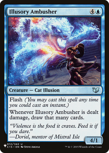Illusory Ambusher (LIST-012/342) - The List、Wizards of the Coast、kayou