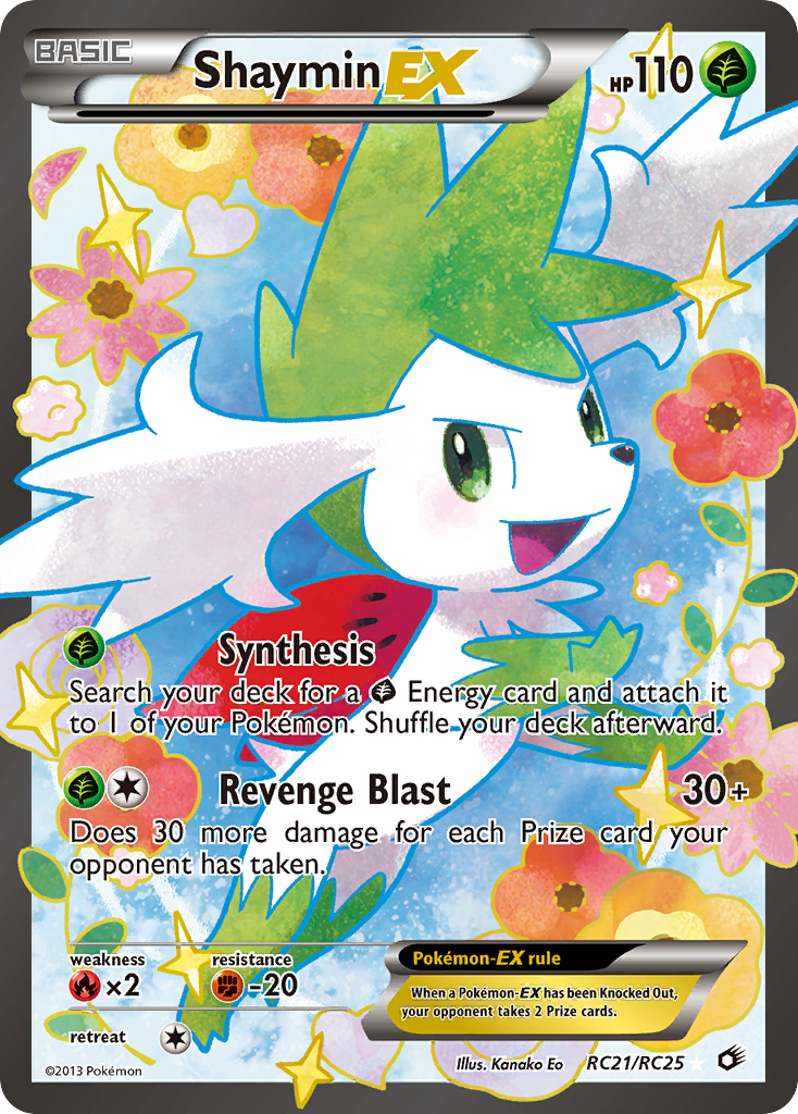 Shaymin-EX RC21/113 - Legendary Treasures Holofoil (MP)、The Pokémon Company、kayou