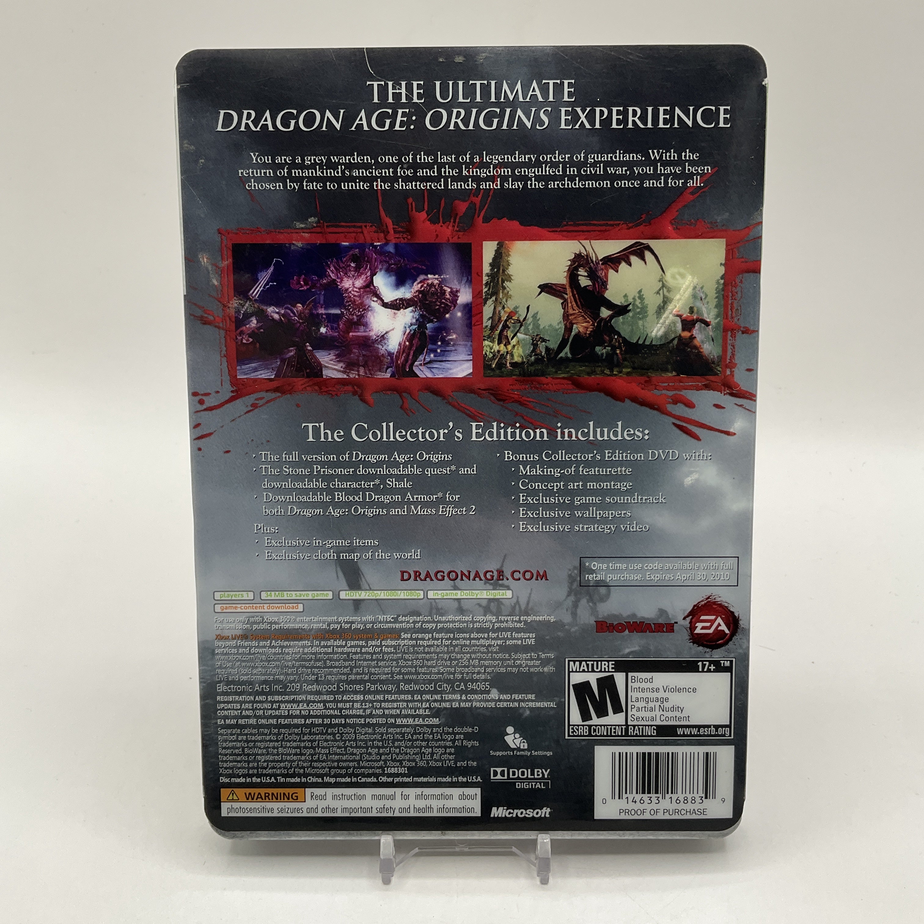 Dragon Age: Origins Collector's Edition Xbox 360 Used、Collector Store LLC - VG、kayou