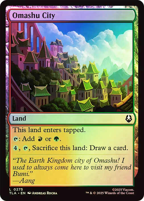 Omashu City、Magic: The Gathering、kayou