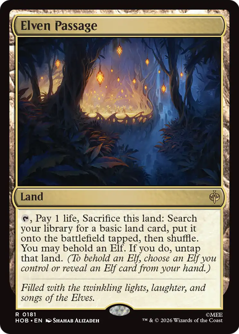 Elven Passage (Foil) | The Hobbit、Magic: The Gathering、kayou