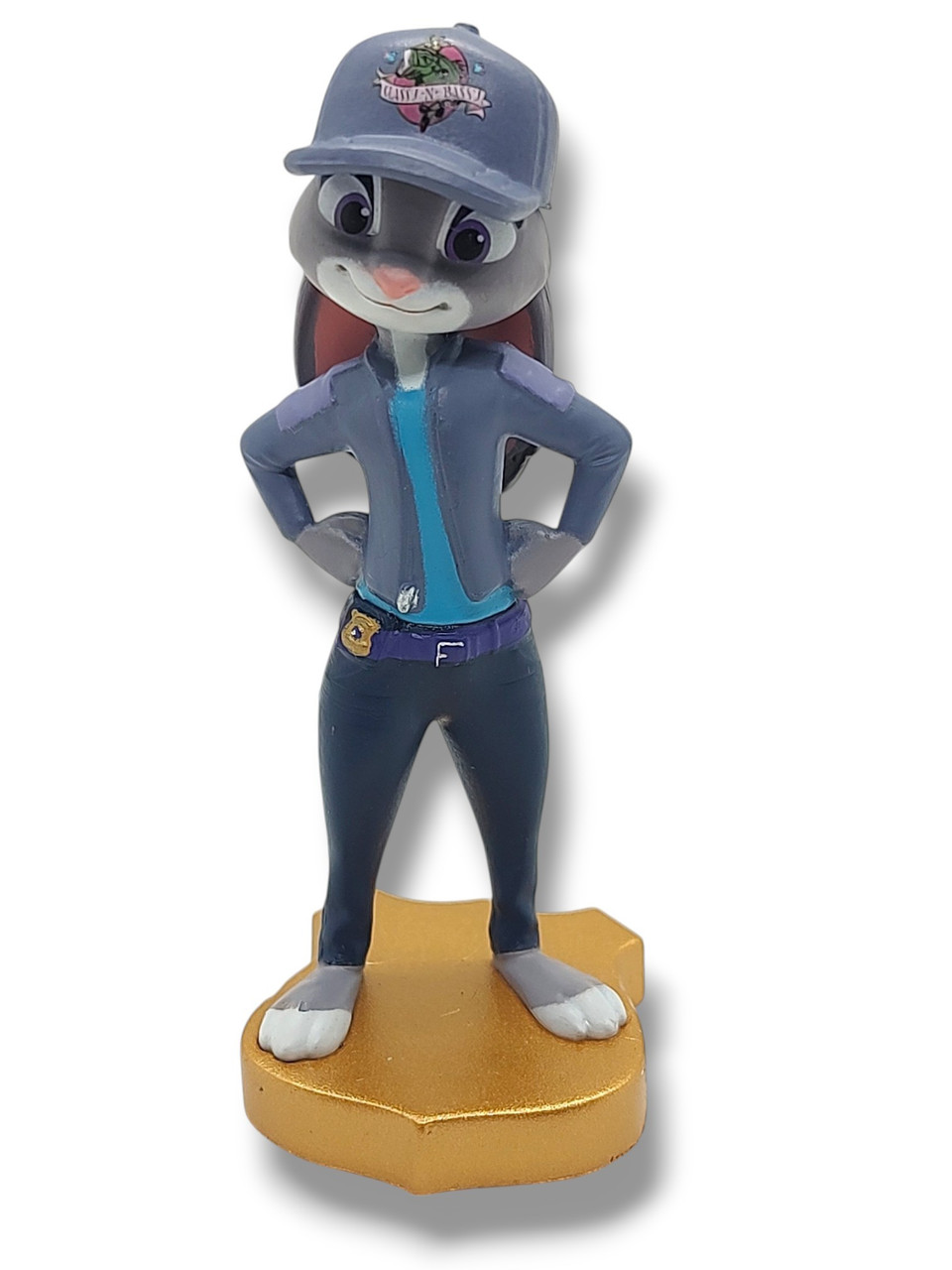 Disney Zootopia 2 Judy Hopps 2-Inch Mini PVC Figure Loose、ToyWiz、kayou