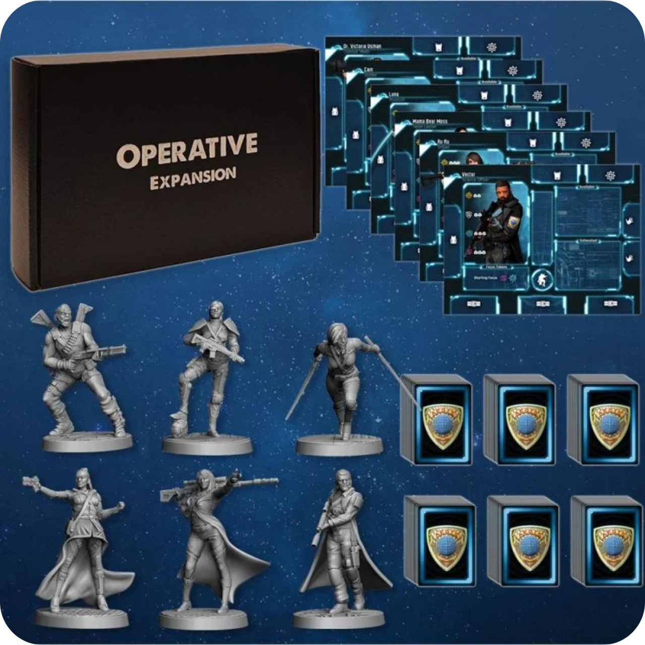 Earth Under Siege: Flashpoint - Operative Expansion (PREORDER)、Dark Horizon Games、kayou