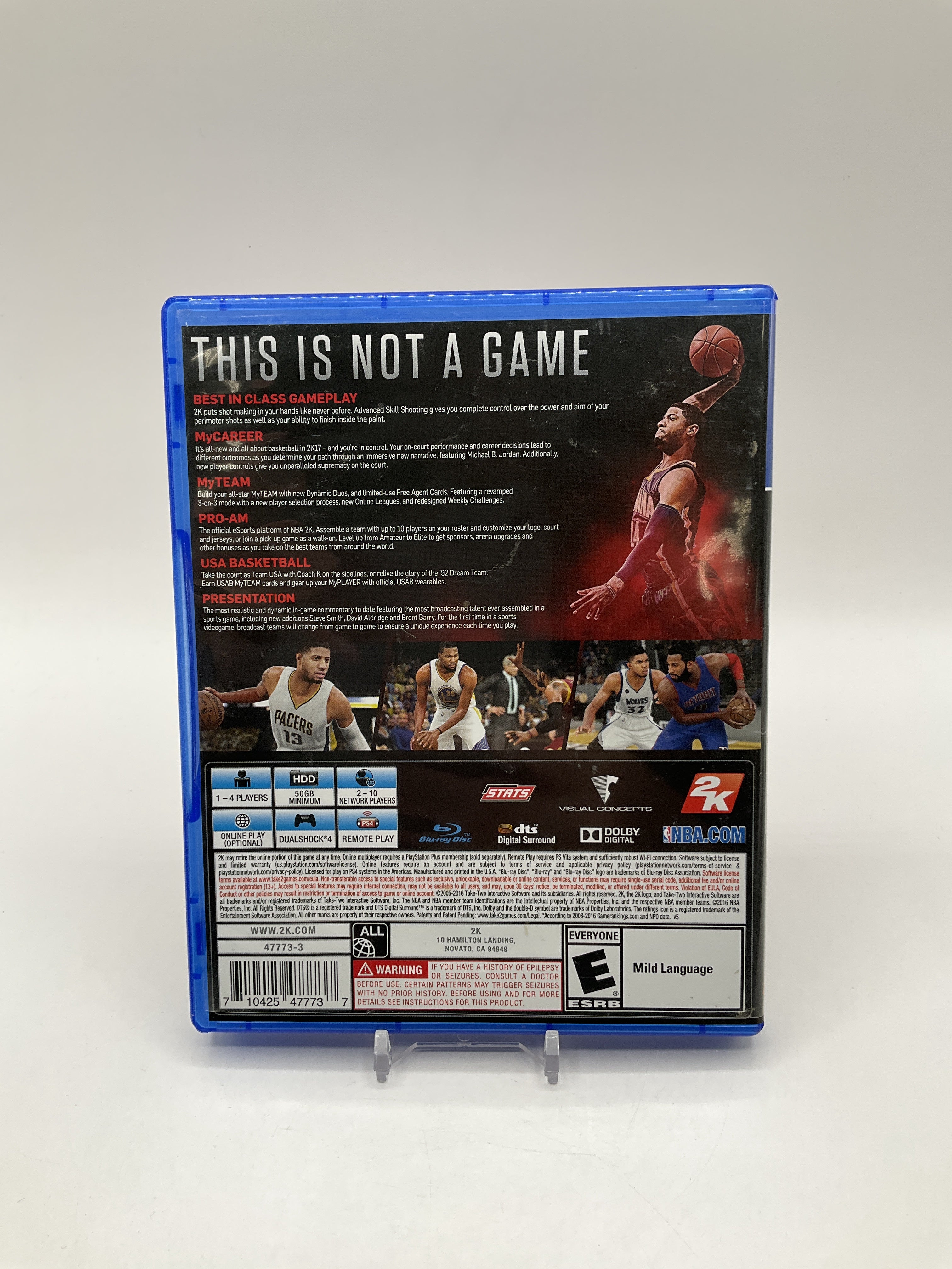NBA 2K17 Playstation 4 Used #3、Collector Store LLC - VG、kayou