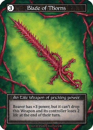 Blade of Thorns (Foil) - Gothic Foil、Gothic、kayou