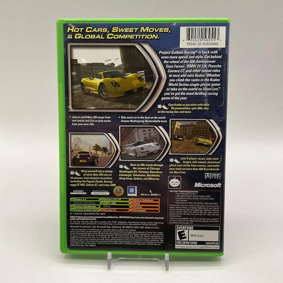 Project Gotham Racing 2 Xbox Used、Collector Store LLC - VG、kayou