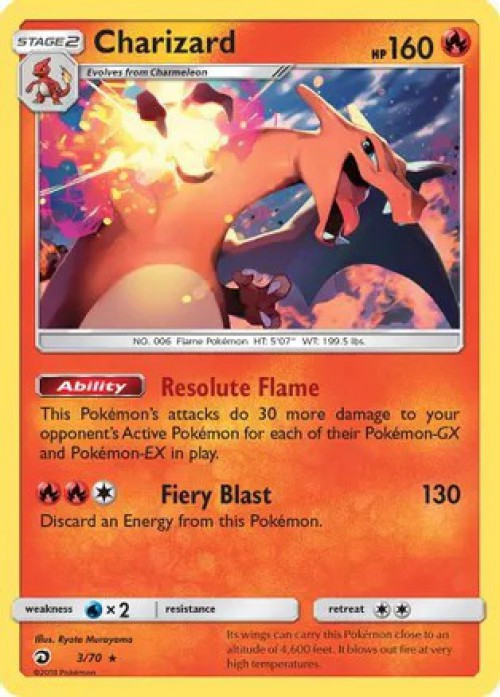 Pokemon Trading Card Game Dragon Majesty Rare Charizard #3 Moderately Played、ToyWiz、kayou