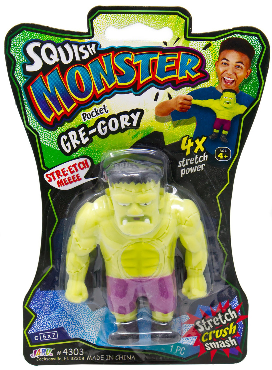 Squish Monster Pocket Gre-Gory 3.5-Inch Stretchy Figure、ToyWiz、kayou