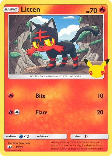 Litten 15/25 - McDonalds Collection 2021 (LP)、The Pokémon Company、kayou