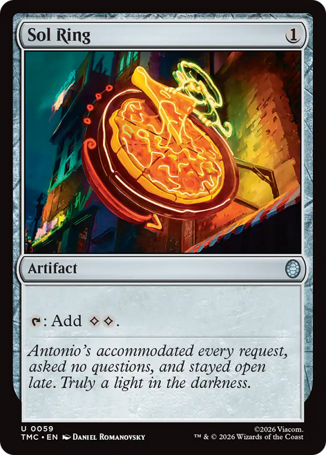 Sol Ring (Surge Foil) | Teenage Mutant Ninja Turtles Eternal、Magic: The Gathering、kayou