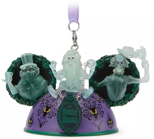 Disney The Haunted Mansion Hitchhiking Ghosts Light-Up Exclusive Ear Hat Ornament、ToyWiz、kayou