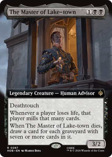 The Master of Lake-town (Extended Art) | The Hobbit、Magic: The Gathering、kayou
