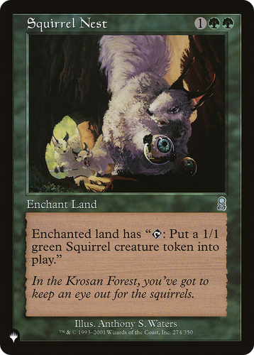 Squirrel Nest (LIST-274/350) - The List、Wizards of the Coast、kayou