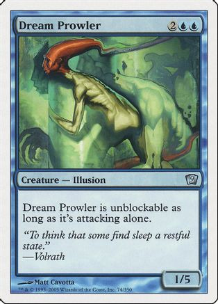 Dream Prowler (9ED-074) - 9th Edition Foil、Wizards of the Coast、kayou