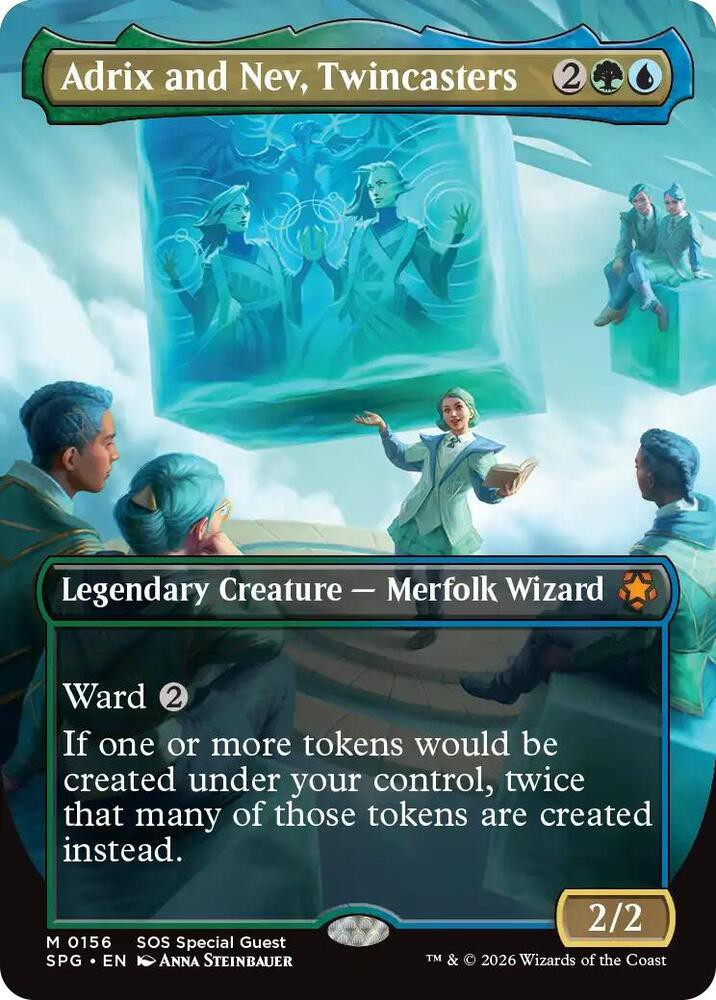 MtG Special Guests Mythic Rare Adrix and Nev, Twincasters #156、ToyWiz、kayou