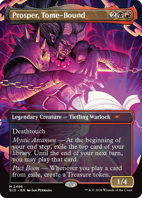 Prosper, Tome-Bound (Foil) (Secret Lair - Dungeons & Dragons: Shadows Over Baldur's Gate) | Secret Lair Drops、Magic: The Gathering、kayou