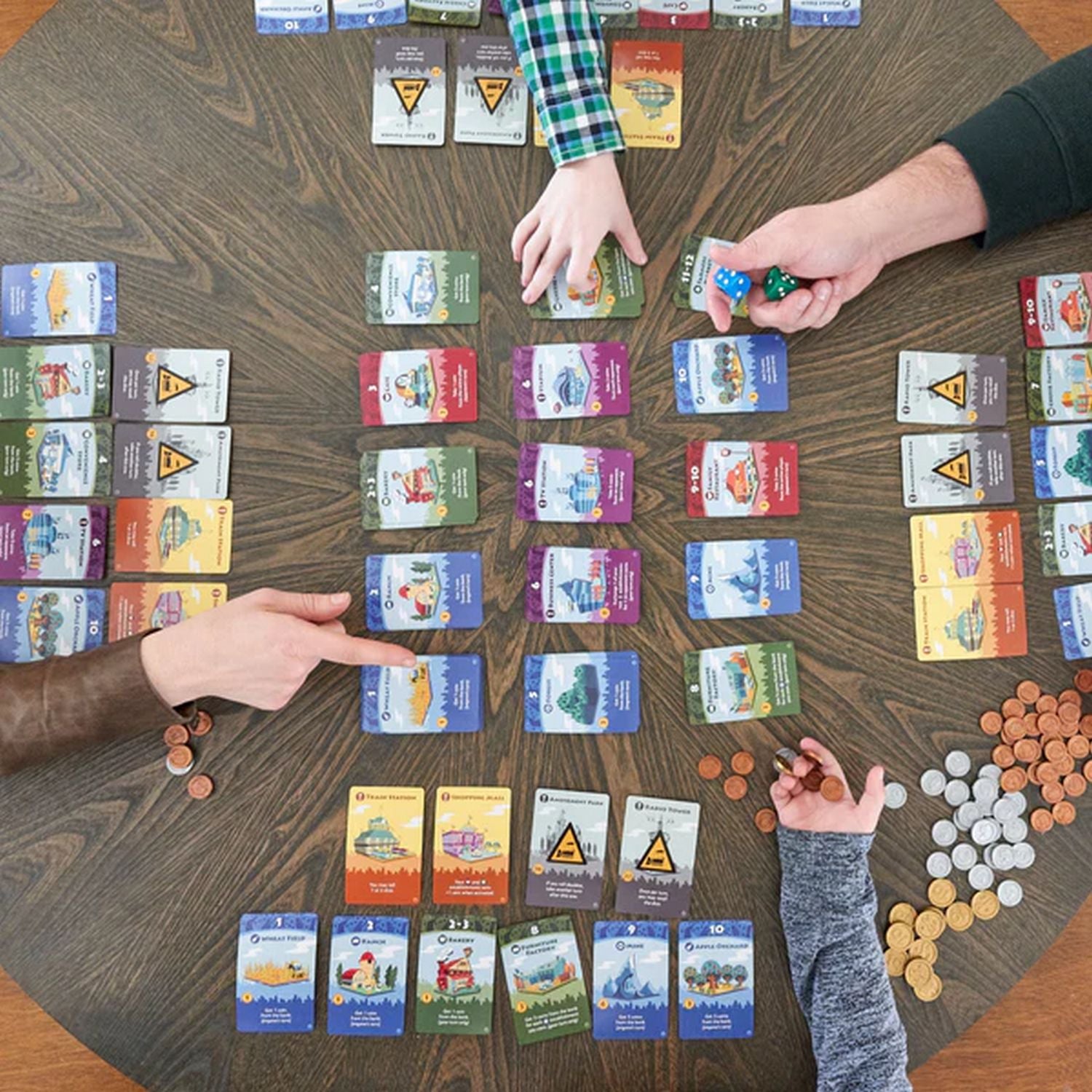 Machi Koro 5th Anniversary Edition、Pandasaurus Games、kayou