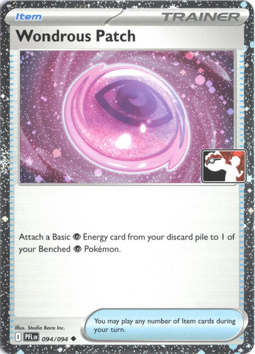 ME Phantasmal Flames 094/094 Wondrous Patch (Prize Pack League Promo Cosmo Holo)、Pokemon、kayou