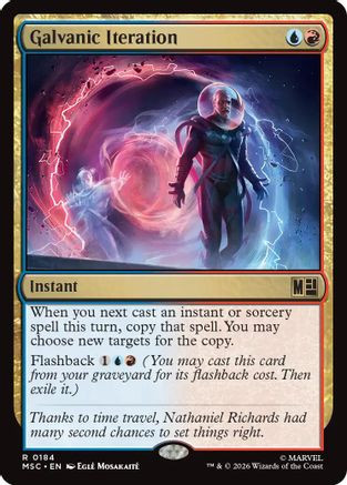 Galvanic Iteration (MSC-184) - Commander: Marvel Super Heroes、Wizards of the Coast、kayou