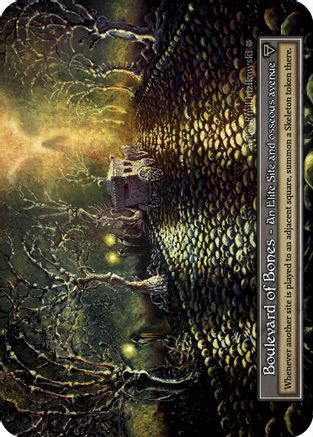 Boulevard of Bones (Foil) - Gothic Foil、Gothic、kayou