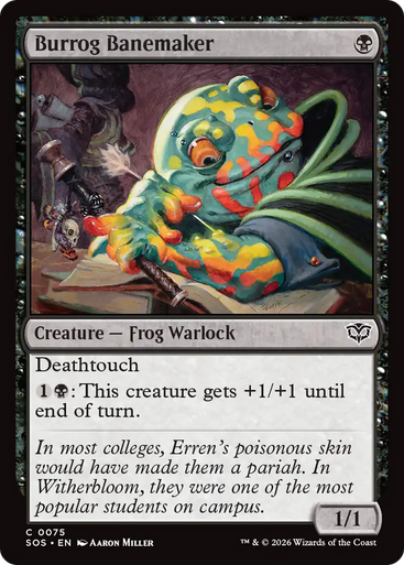 Burrog Banemaker (Foil) | Secrets of Strixhaven、Magic: The Gathering、kayou