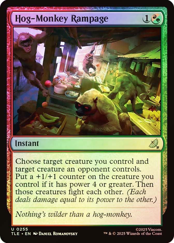 Hog-Monkey Rampage、Magic: The Gathering、kayou