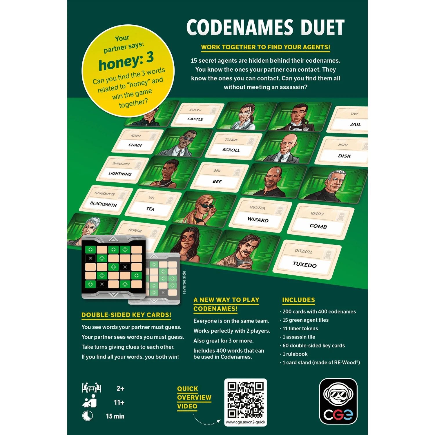 Codenames: Duet、Czech Games Edition、kayou