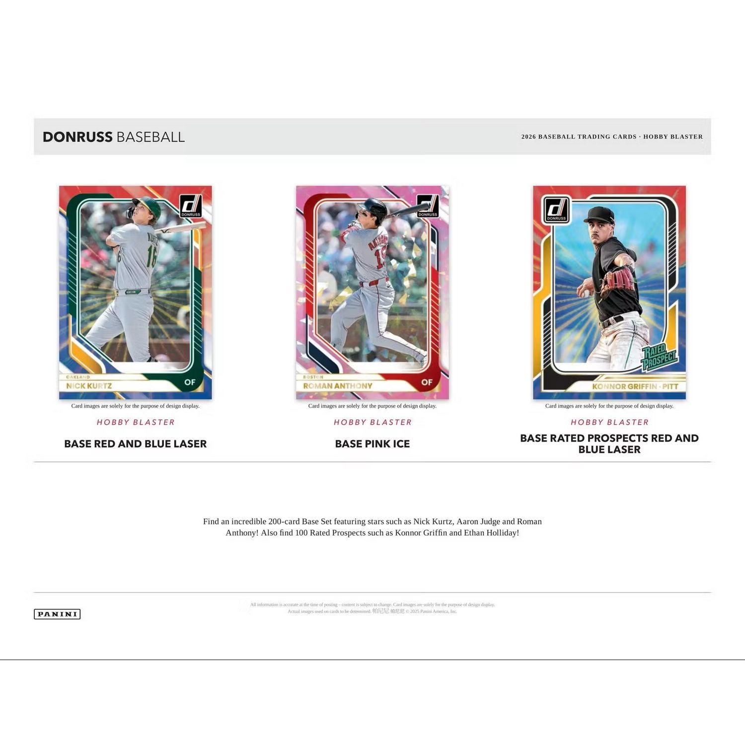 2026 Panini Donruss Baseball Hobby Blaster Box、Panini、kayou
