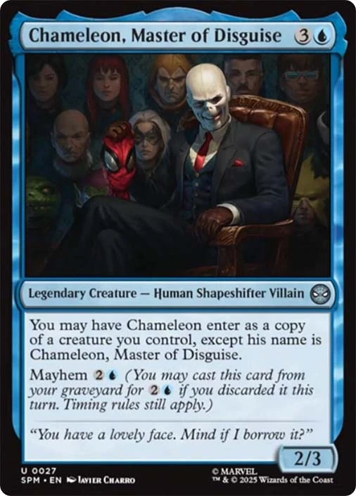 Chameleon, Master of Disguise (SPM-027)、Magic: The Gathering、kayou