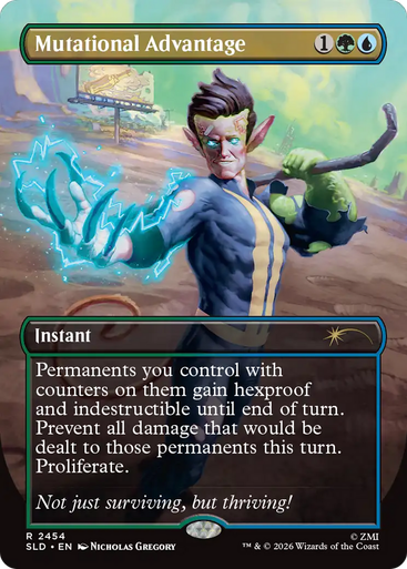 Mutational Advantage (Secret Lair - Fallout: Rad) | Secret Lair Drops、Magic: The Gathering、kayou
