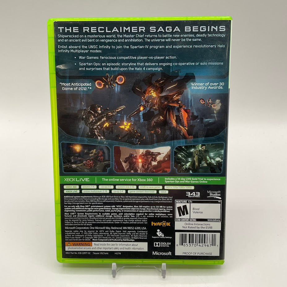 Halo 4 Xbox 360 Used #1、Collector Store LLC - VG、kayou