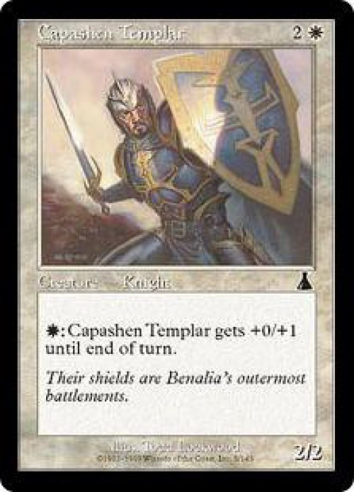 MtG Urza's Destiny Common Capashen Templar #5 Moderately Played、ToyWiz、kayou